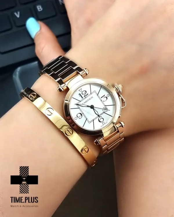 ساعت مچی زنانه کارتیه رزگلد