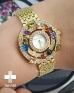 ساعت مچی زنانه بولگاری مدل سرچی طلایی