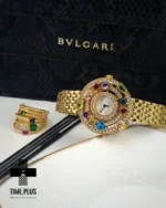 ساعت مچی زنانه بولگاری مدل سرچی طلایی