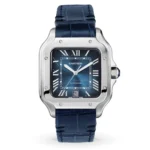 ساعت مچی مردانه کارتیه مدل د سانتز سرمه‌ای