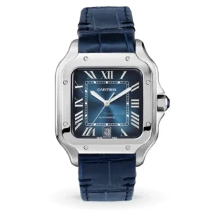 ساعت مچی مردانه کارتیه مدل د سانتز سرمه‌ای