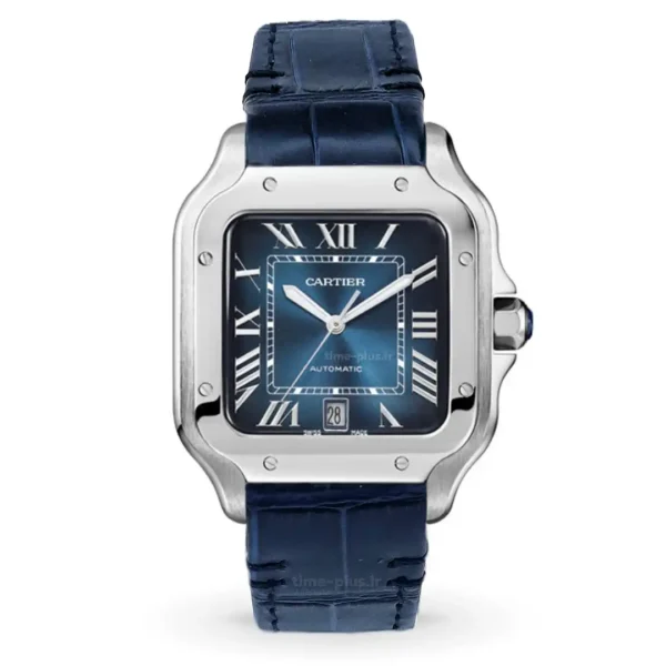 ساعت مچی مردانه کارتیه مدل د سانتز سرمه‌ای