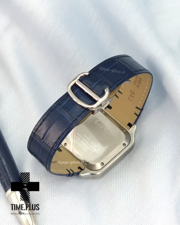 ساعت مچی مردانه کارتیه مدل د سانتز سرمه‌ای
