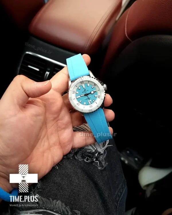 ساعت مچی مردانه برایتلینگ آبی