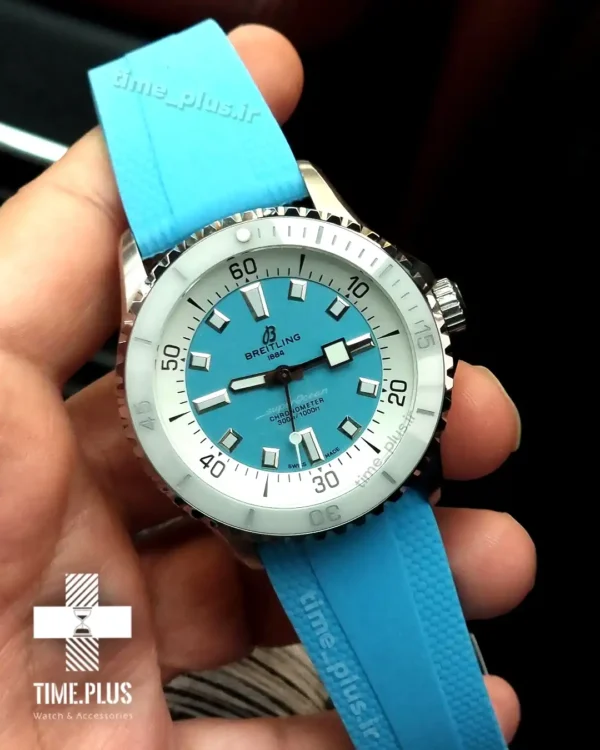 ساعت مچی مردانه برایتلینگ آبی