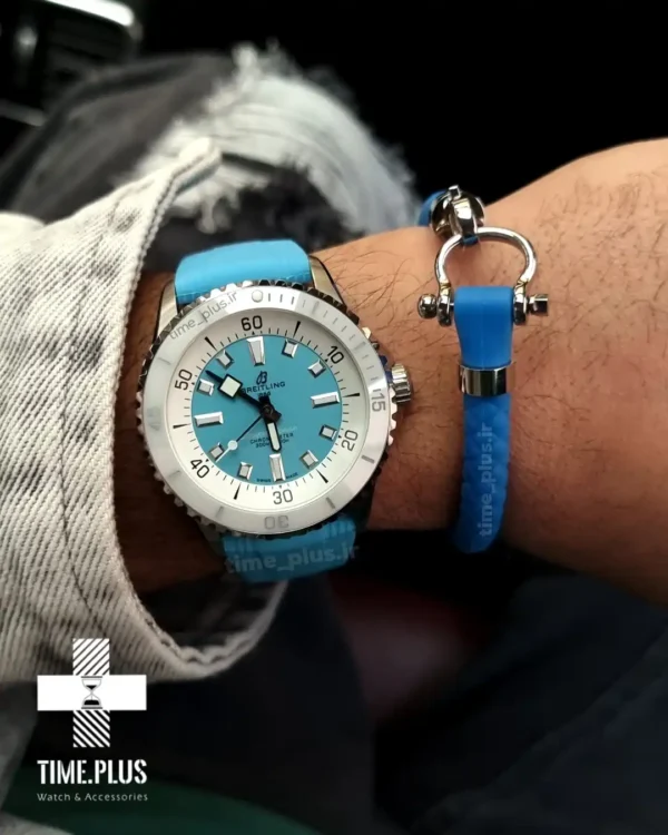 ساعت مچی مردانه برایتلینگ آبی