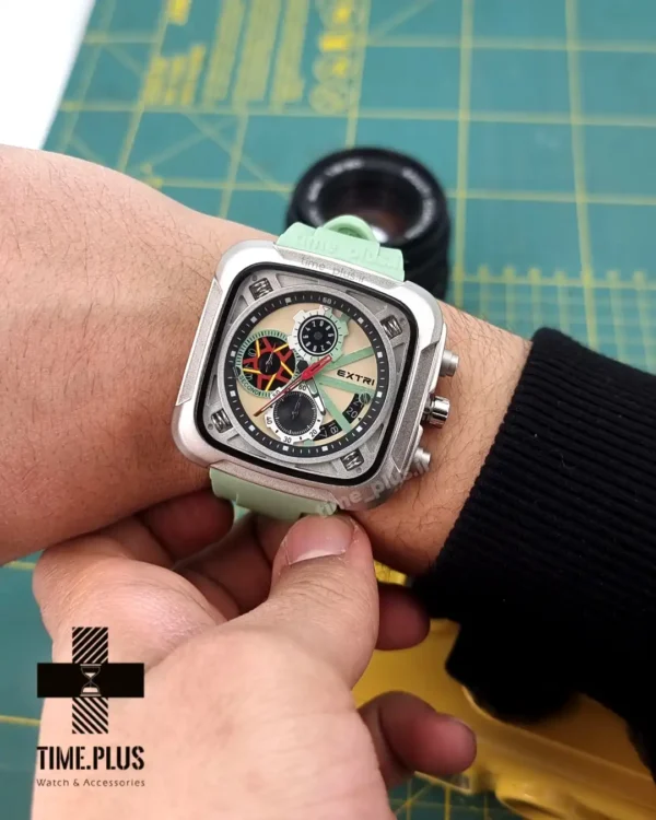 ساعت مچی مردانه اکستری مدل X6058-G نقره ای
