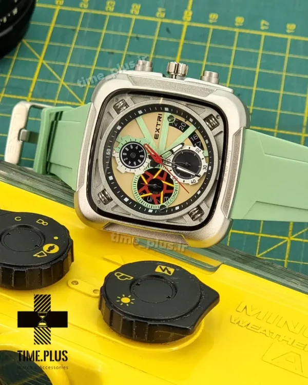 ساعت مچی مردانه اکستری مدل X6058-G نقره ای