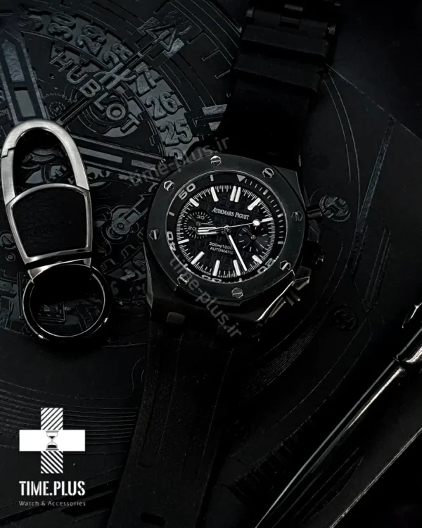 ساعت مچی مردانه ادمارپیگه مشکی