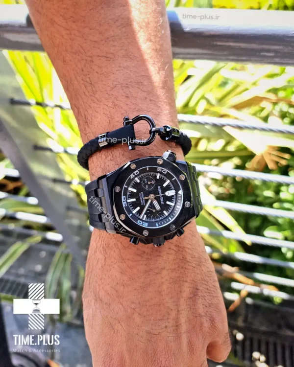 ساعت مچی مردانه ادمارپیگه مشکی