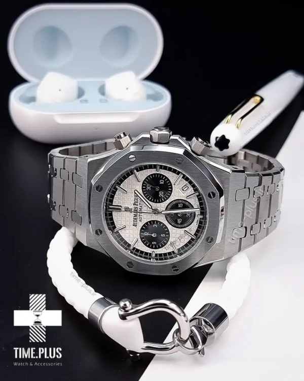 ساعت مچی مردانه ادمارپیگه نقره ای