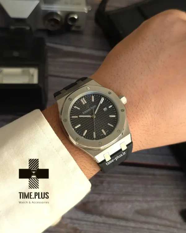 ساعت مچی مردانه ادمارپیگه مدل رویال اوک مشکی