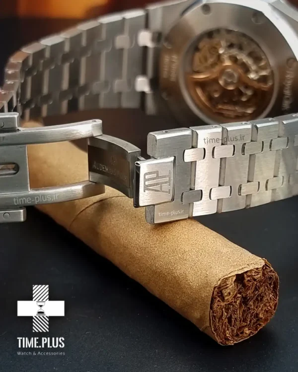 ساعت مچی مردانه ادمارپیگه مشکی, نقره ای