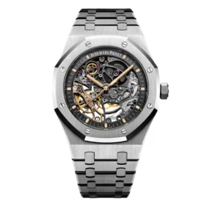 ساعت مچی مردانه ادمارپیگه مشکی, نقره ای