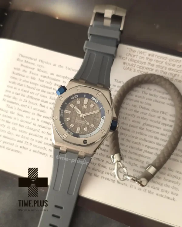 ساعت مچی مردانه ادمارپیگه طوسی