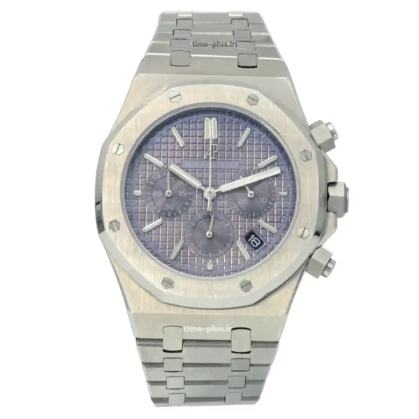 ساعت مچی مردانه ادمارپیگه سرمه ای کم رنگ