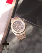 ساعت مچی مردانه ادمارپیگه سرمه ای کم رنگ