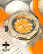 ساعت مچی مردانه ادمارپیگه مدل رویال اوک آفشور نارنجی