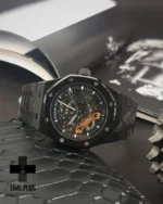 ساعت مچی مردانه ادمارپیگه مشکی, نقره ای