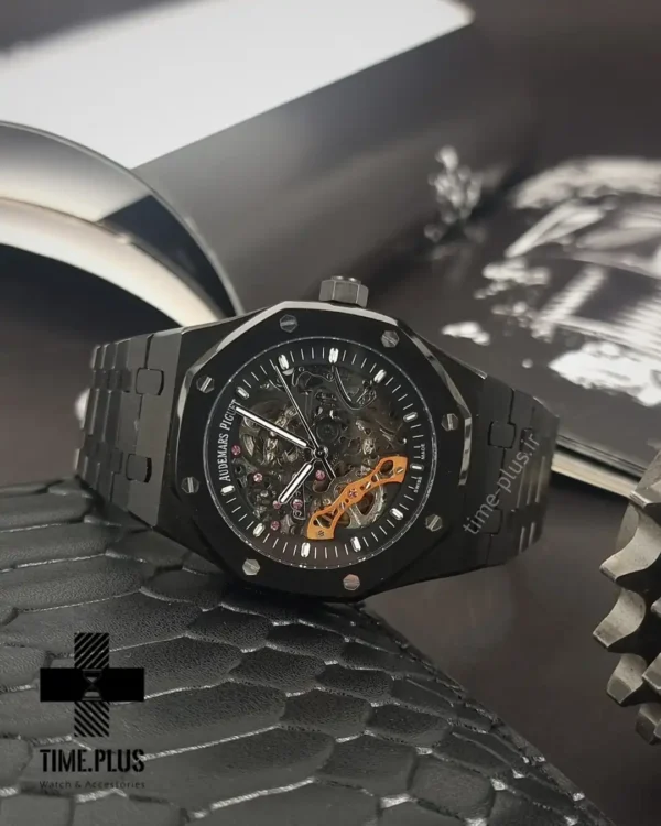 ساعت مچی مردانه ادمارپیگه مشکی, نقره ای