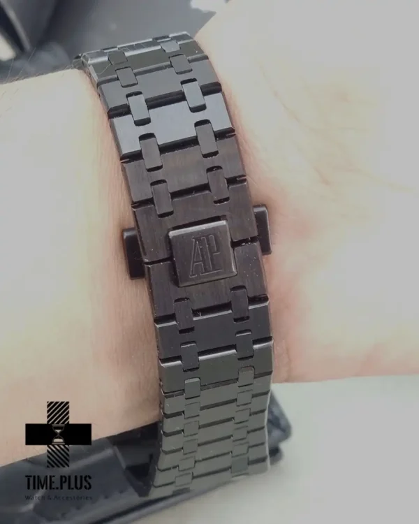 ساعت مچی مردانه ادمارپیگه مشکی, نقره ای