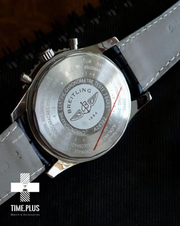 ساعت مچی مردانه برایتلینگ مدل نوی تایمر سرمه ای