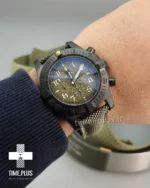 ساعت مچی مردانه برایتلینگ سبز زیتونی