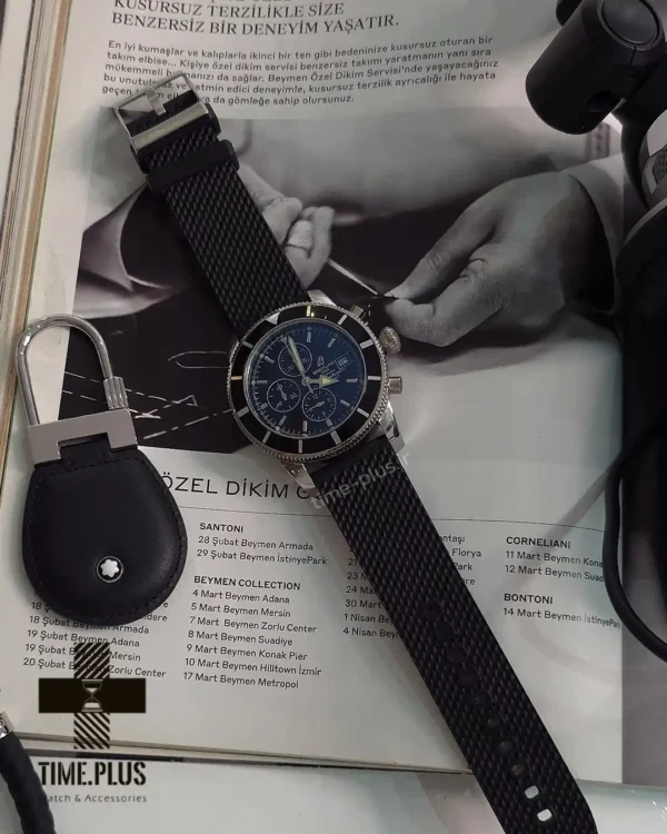 ساعت مچی مردانه برایتلینگ مدل سوپر اوشن کرنوگراف مشکی