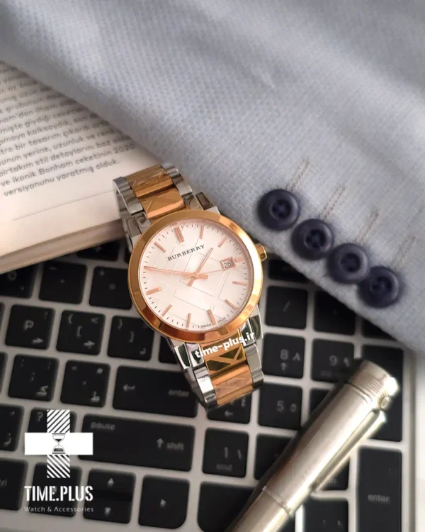 ساعت مچی مردانه بربری مدل BU9144 نقره ای