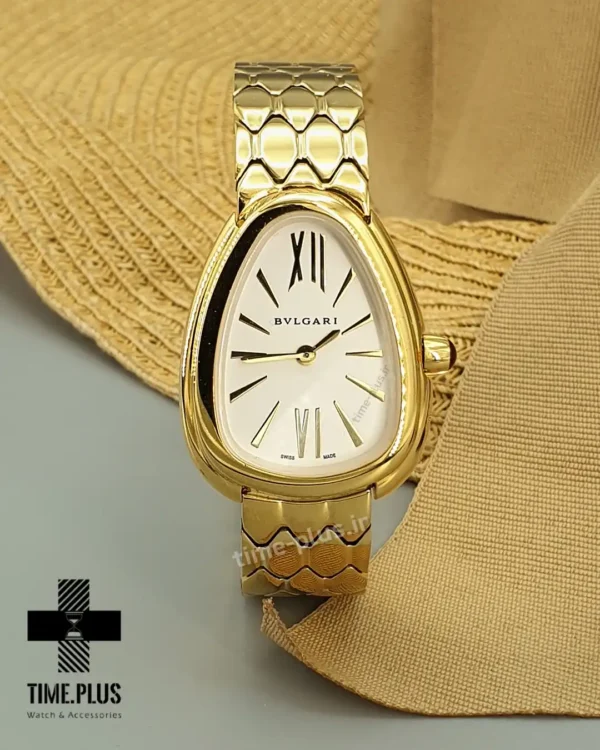 ساعت مچی زنانه بولگاری طلایی