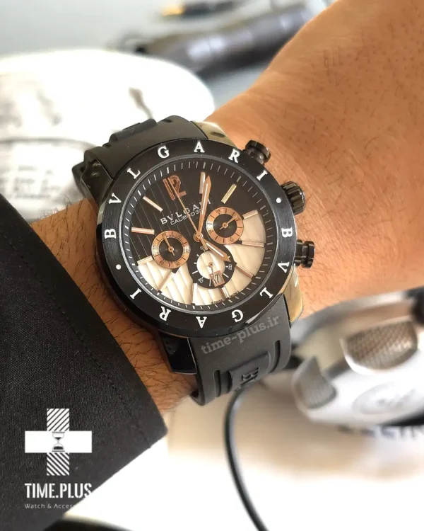 ساعت مچی مردانه بولگاری مشکی