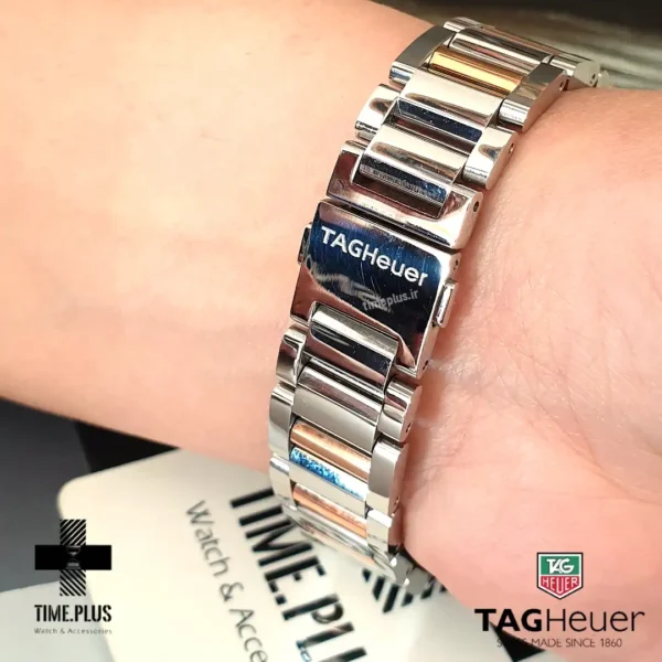 ساعت مچی زنانه تگ هویر مدل Carrera نقره ای و رز گلد