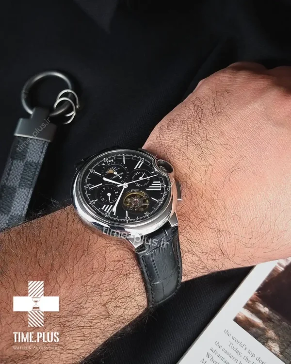 ساعت مچی مردانه کارتیه مدل بلن بلو مشکی