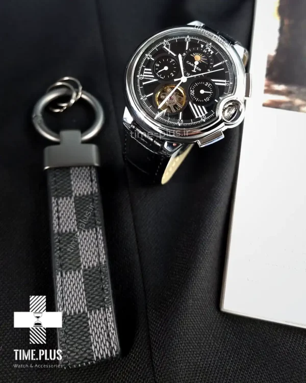 ساعت مچی مردانه کارتیه مدل بلن بلو مشکی