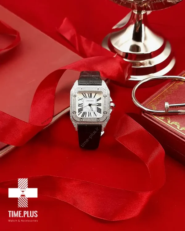 ساعت مچی زنانه کارتیه مشکی