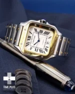 ساعت مچی مردانه کارتیه مدل سانتوس ۱۰۰ جدید