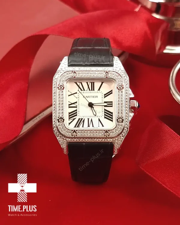 ساعت مچی زنانه کارتیه مشکی