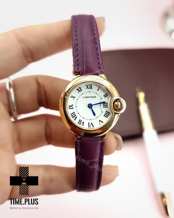 ساعت مچی زنانه کارتیه مدل بلن بلو رزگلد