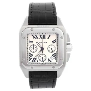 ساعت مچی مردانه کارتیه مدل سانتوس 100 سفید
