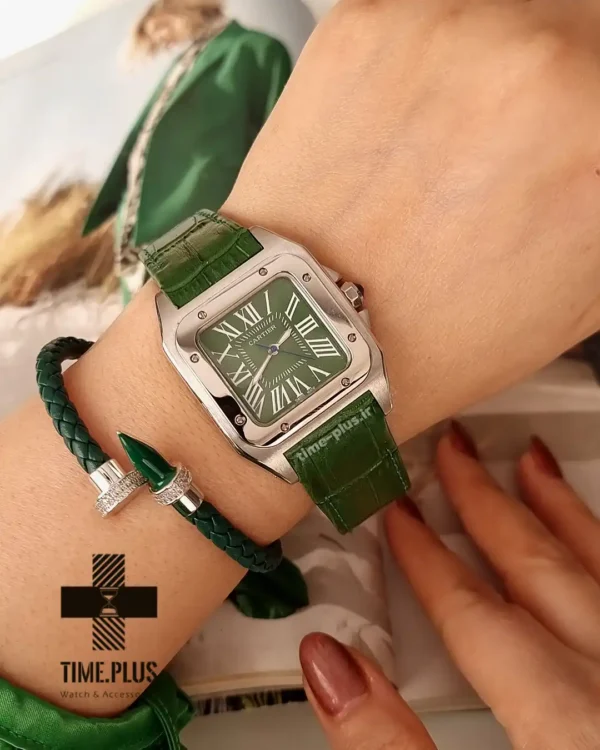 ساعت مچی زنانه کارتیه سبز