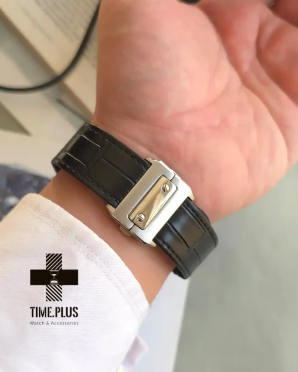 ساعت مچی مردانه کارتیه مدل Santos 100 سفید