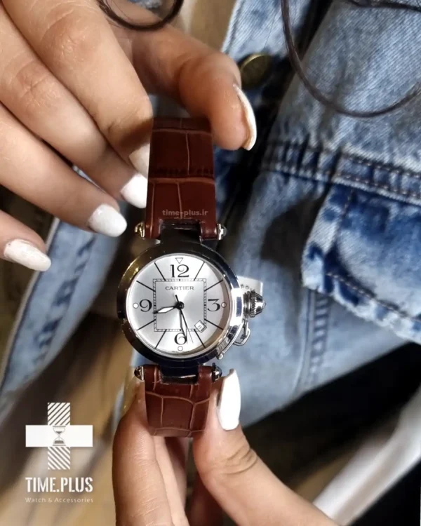 ساعت مچی زنانه کارتیه نقره ای