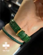 ساعت مچی زنانه کارتیه مدل سانتز دیمون طلایی