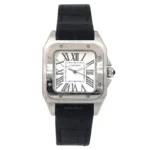 ساعت مچی زنانه کارتیه مدل Santos 100 مشکی