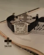 ساعت مچی زنانه کارتیه مدل Santos 100 مشکی