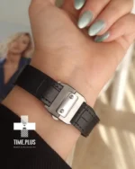 ساعت مچی زنانه کارتیه مدل Santos 100 مشکی