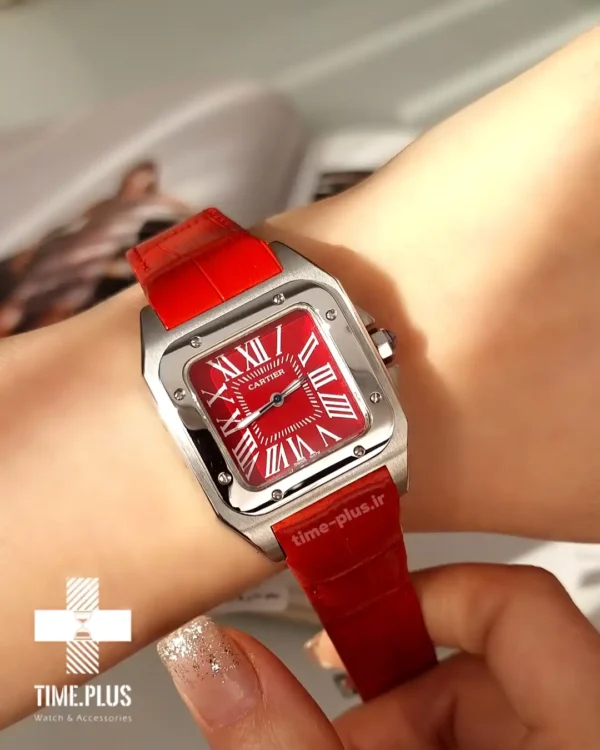 ساعت مچی زنانه کارتیه نقره ای