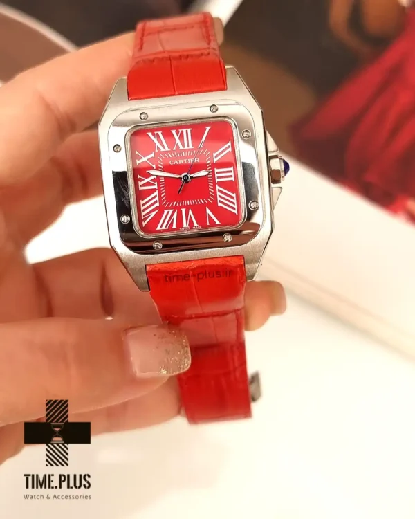 ساعت مچی زنانه کارتیه نقره ای