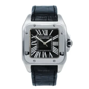 ساعت مچی مردانه کارتیه مدل سانتز ۱۰۰ مشکی