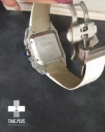 ساعت مچی زنانه کارتیه مدل سانتز ۱۰۰ سفید